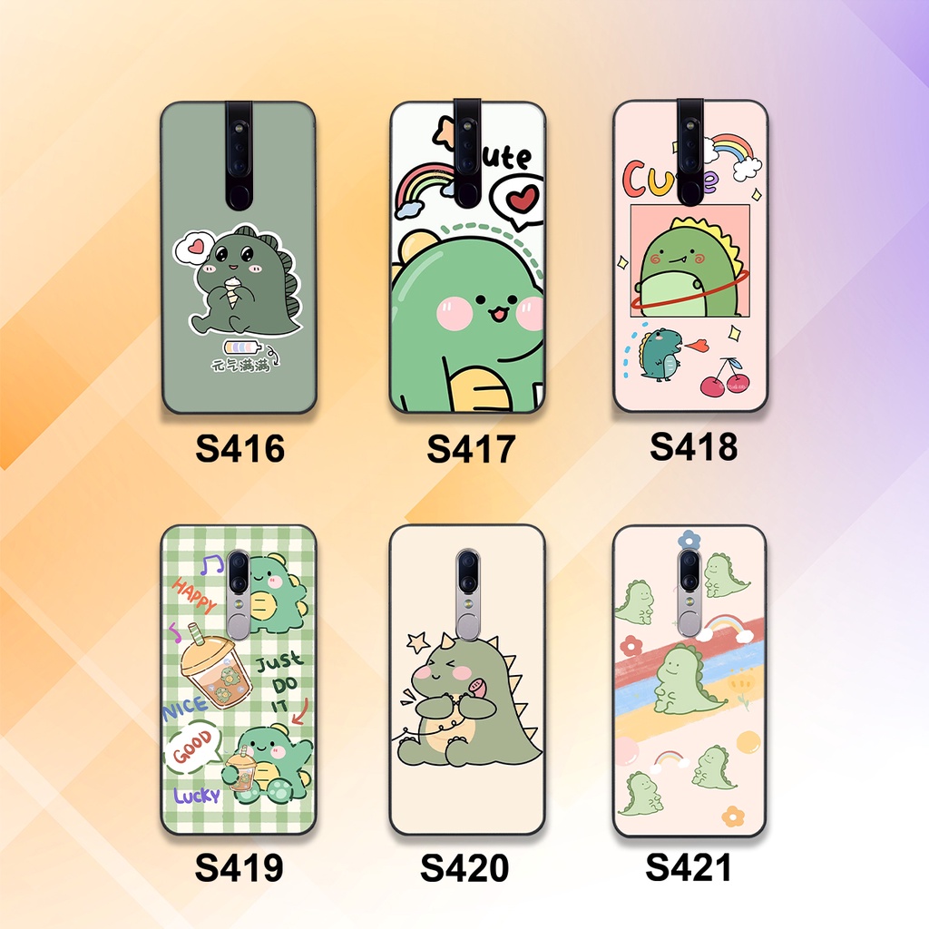 Ốp lưng Oppo F11 - F11 PRO in hình khủng long cute