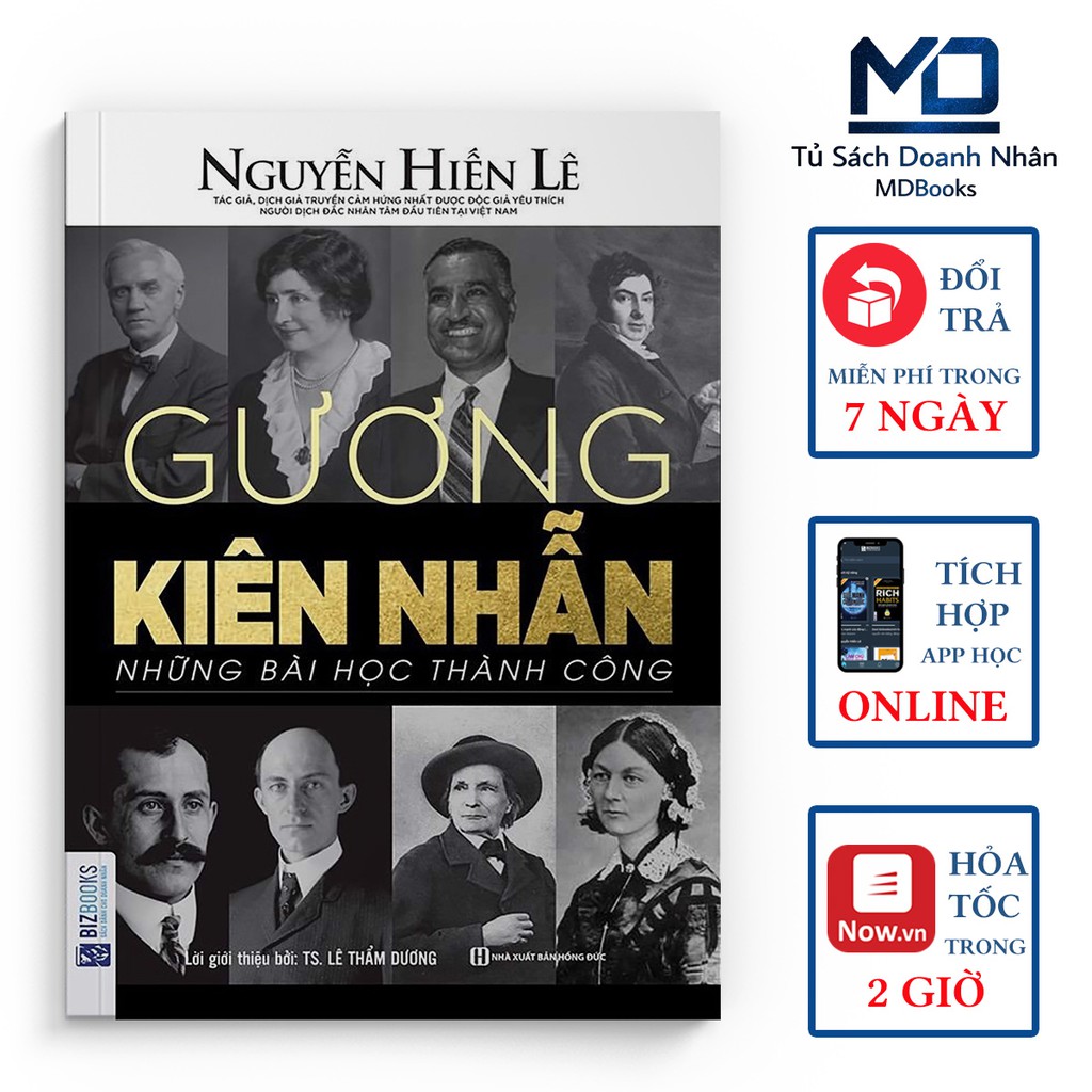 Sách - Gương Kiên Nhẫn - Những Bài Học Thành Công – Kỹ Năng Sống – Đọc Kèm App Online