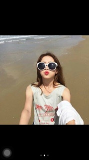 Kính v tròn trắng có hàng