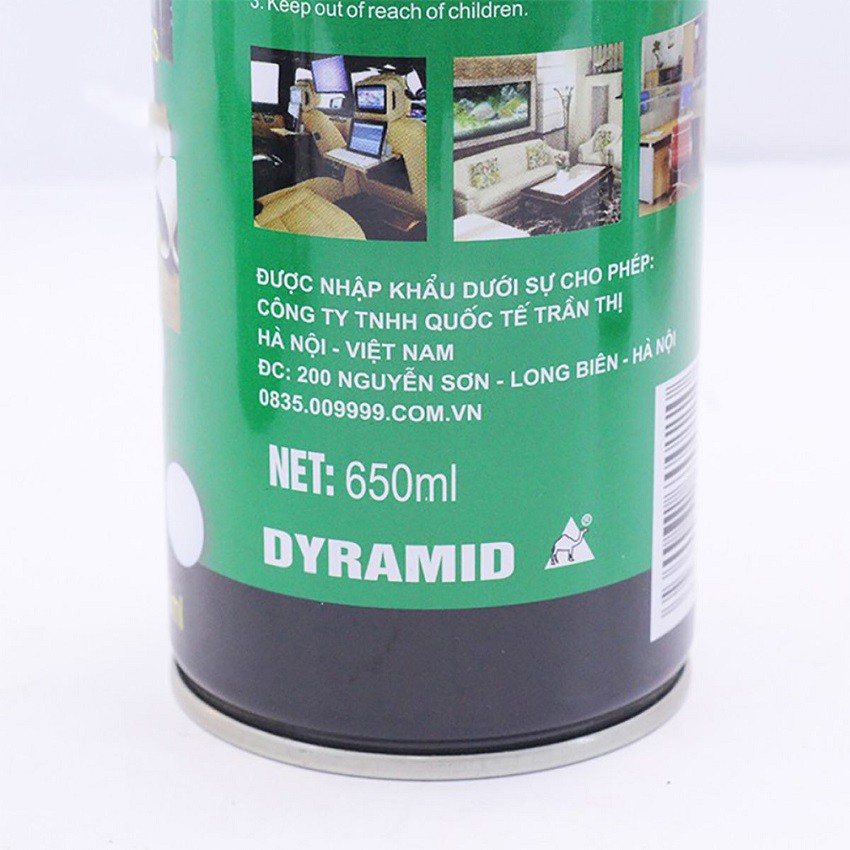 [SALE] Dung Dịch Vệ Sinh Tẩy Rửa Nội Thất Ô Tô DYRAMID PA01-Chai Lớn 650ml, Đánh Bay Mọi Vết Bẩn Cứng Đầu