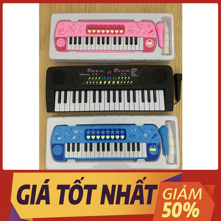 ☾☢✅FREESHIP 50K✅Đồ Chơi Đàn Organ Có Micro Đa Dạng Bài Hát Và Giai Điệu, Âm Thanh Chất Lượng, Cho Bé Tập Làm Ca Sĩ