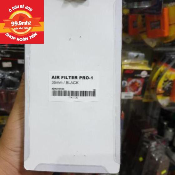Lọc Gió Pô E UMA RACING chính hãng size 35/38/48 Có Tem Chống Hàng Giả Mã sản phẩm 1244, 0966, 0989