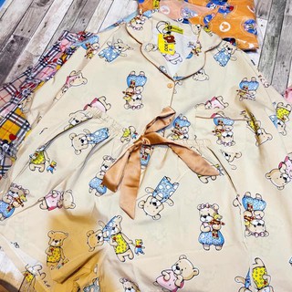 Đồ ngủ pijama lụa hàn cánh dơi form 40-65kg