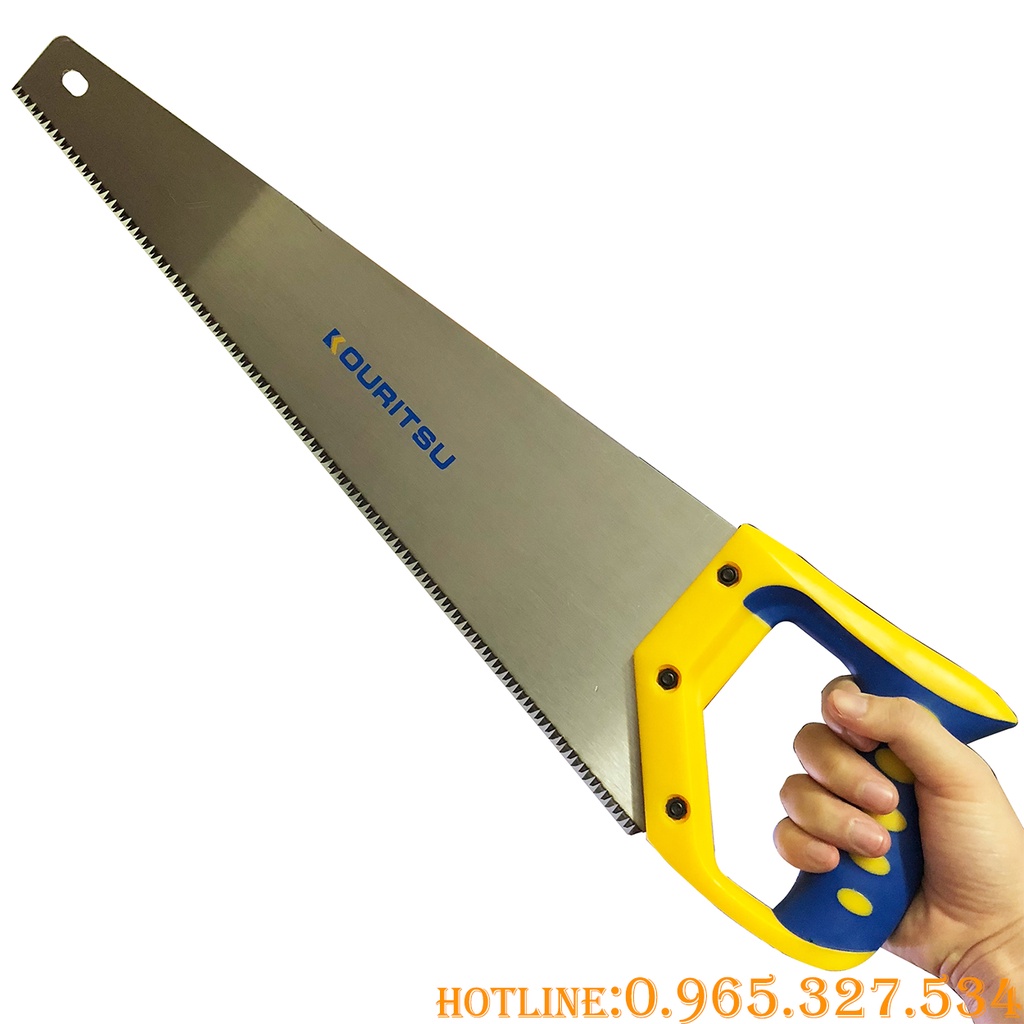 Cưa gỗ cầm tay Nhật Bản Kouritsu sắc bén, chống trơn trượt