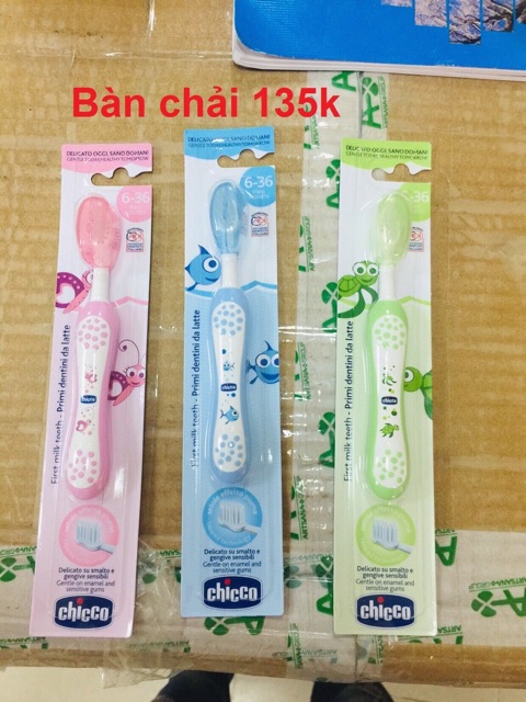 Bàn chải đánh răng Cá xanh Chicco