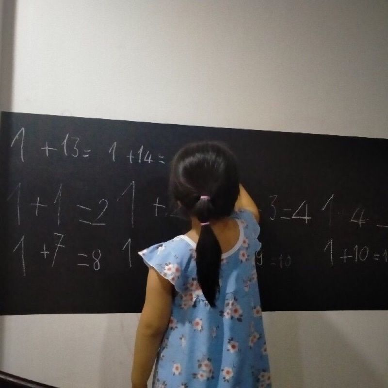 BẢNG DECAL DÁN TƯỜNG CHO CÁC BÉ THÍCH VẼ VỜI, HỌC BẢNG