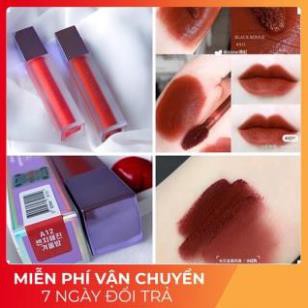 Son Black Rouge A12 ⚡️𝑯𝒂̀𝒏𝒈 𝑯𝒂𝒏𝒅𝒎𝒂𝒅𝒆⚡️ Màu Đỏ Nâu Trầm | BigBuy360 - bigbuy360.vn