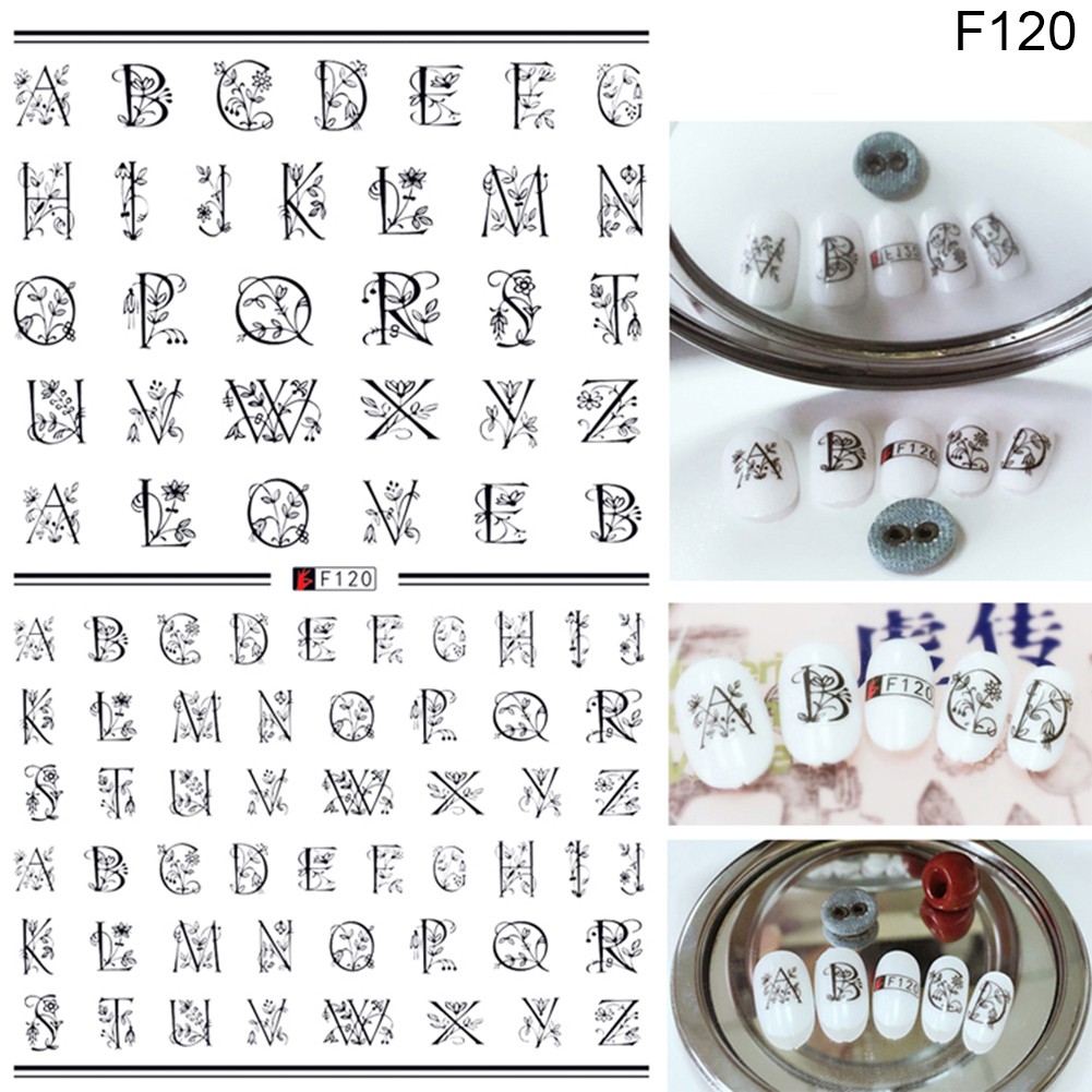 Sticker dán móng họa tiết hình chú gấu trúc đáng yêu