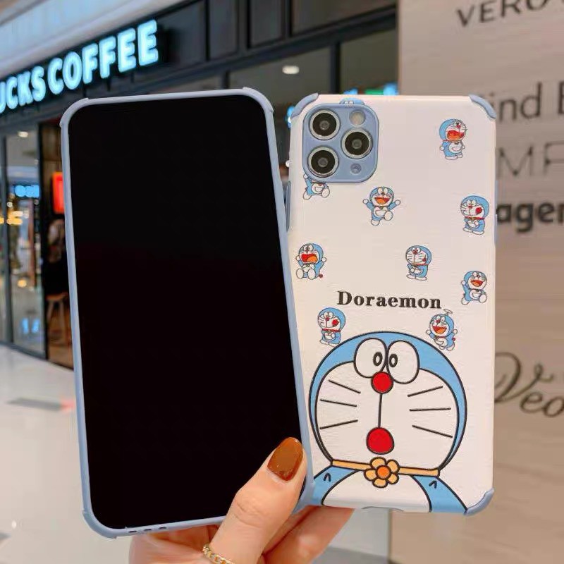 Ốp lưng iphone - Ốp iphone Doraemon IMD Da 6/6plus/6s/6splus/7plus/8plus/x/xs/xsmax/11/11promax/12/12promax YT Case