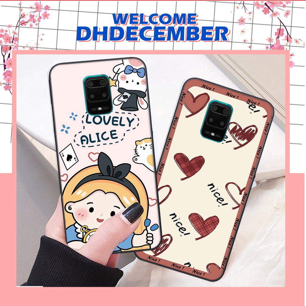 Ốp lưng Xiaomi REDMI NOTE 9S / NOTE 9 PRO in hình nice ,good luck happy ốp xinh viền dẻo đẹp chất