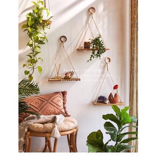 Kệ gỗ treo tường