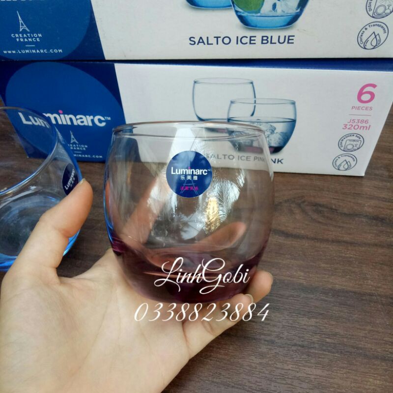 Cốc thủy tinh cao cấp luminarc màu | BigBuy360 - bigbuy360.vn