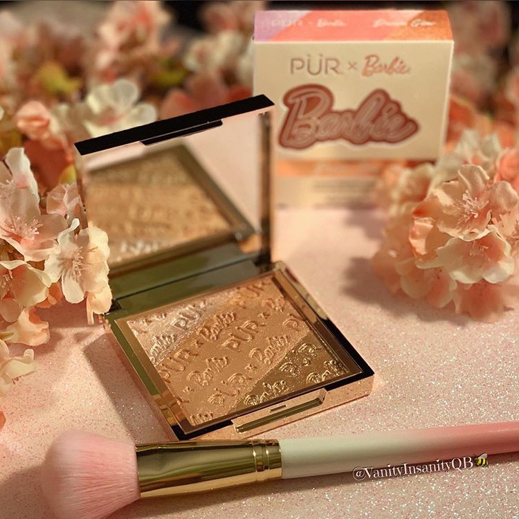 BẢNG PHẤN BẮT SÁNG PUR X BARBIE DREAM GLOW SIGNATURE HIGHLIGHTER PALETTE NHẬP KHẨU CHÍNH HÃNG - 4589