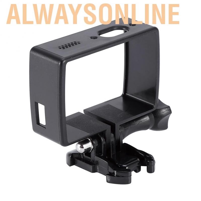 Alwaysonline Housing Side Mount Protect Frame Case With Adapter For Xiaomi YI 4K XiaoYi 2