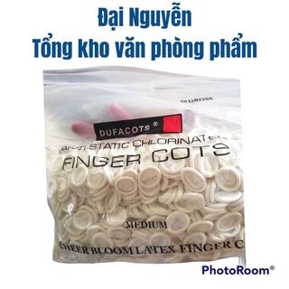 Túi 1000cái bao đầu ngón tay cao su