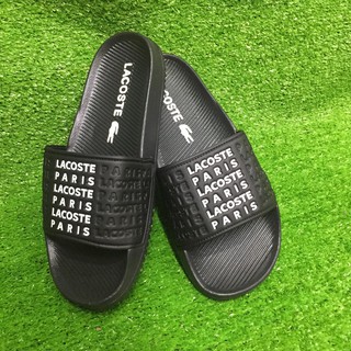❤️ DÉP LÊ THỂ THAO LACOSTE ĐEN [ DÉP XUẤT KHẨU ] giá rẻ - bền - đẹp - hợp thời trang ❤️ ❤️