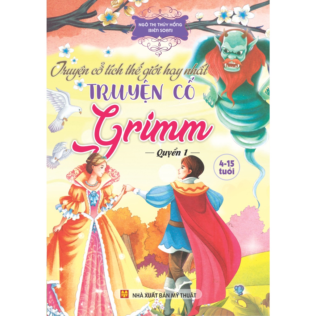 Sách - Combo 3 Cuốn Truyện Cổ Tích Thế Giới Hay Nhất - Truyện Cổ Grimm (Quyển 1,2,3)