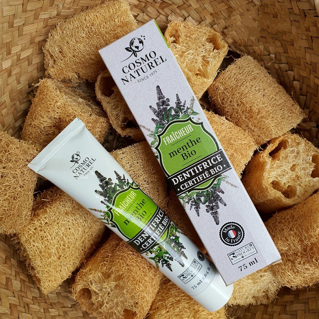 Kem đánh răng hữu cơ - kem đánh organic nhập khẩu Pháp