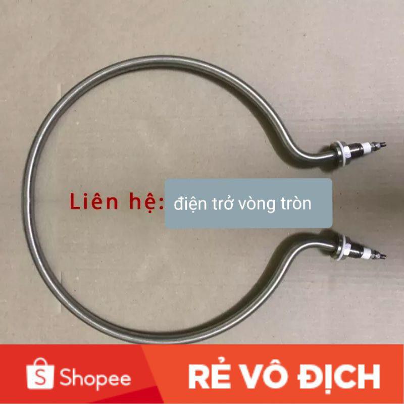 Điện trở đun nước dạng Tròn 35cm 5kw 220v inox 304