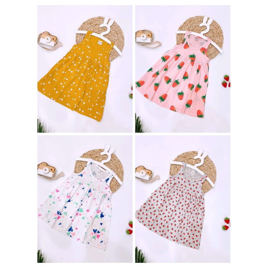 ✓ 11_22kg✓ Váy cotton xuất dư ba lỗ cách điệu BẢNG MÀU 2 MÃ SN002 | WebRaoVat - webraovat.net.vn