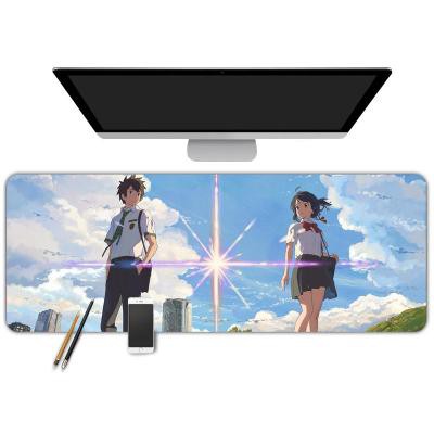 Tấm Lót Chuột Và Bàn Phím Cỡ Lớn In Hình Anime Your Name