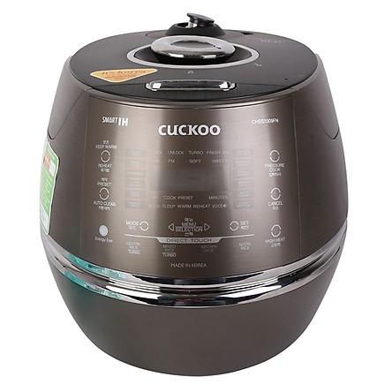 Nồi Cơm Điện Cao Tần Cuckoo CRP-CHSS1009FN - 1.8L - Hàng Chính Hãng