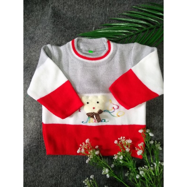 Áo Len chui đầu cho bé trai, bé gái  từ 4-9kg