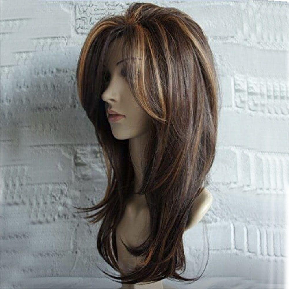 MAXG Tóc Giả Mái Ngang Nhiều Màu Sắc Thời Trang Cho Nữ