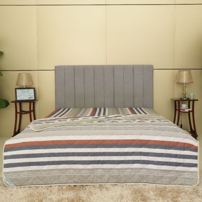 Chăn chần gòn cotton hoa Hometex, mền đắp 1m6x2m và 1.8x2m