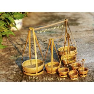 Quang gánh nam bộ bằng tre 16cm-12cm-9cm-7cm