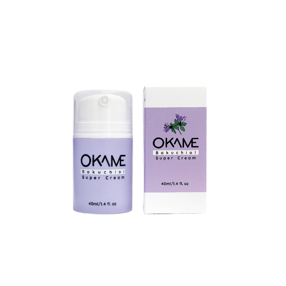 Kem dưỡng chống lão hoá, săn chắc da Okame Bakuchiol Super Cream 40ml