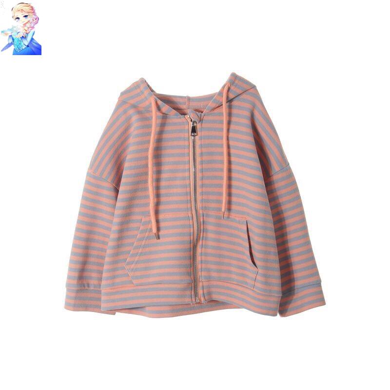 Áo Khoác Mỏng Có Mũ Trùm Thời Trang Xuân Thu Dành Cho Bé Gái 2021