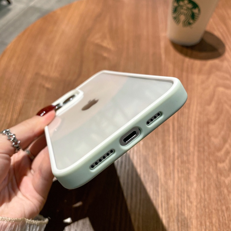 Ốp điện thoại cứng trong suốt chống sốc chống rơi dành cho iPhone 13 pro max mini 12 11 pro max | BigBuy360 - bigbuy360.vn