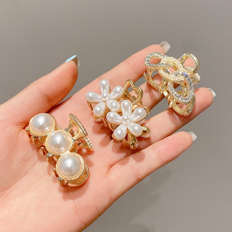Kẹp Tóc Đính Đá Nhỏ Dễ Thương Phong Cách Hàn Quốc