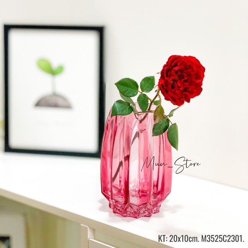 Bình hoa thuỷ tinh phong cách Bắc Âu (BNKTTCC02301)