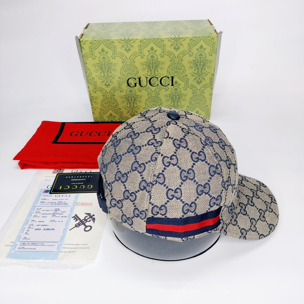 Nón kết gc Mũ lưỡi trai Gc truyền thống màu xanh navi thời trang nam nữ cao cấp full box hộp (Nón thiết kế) cực đẹp .