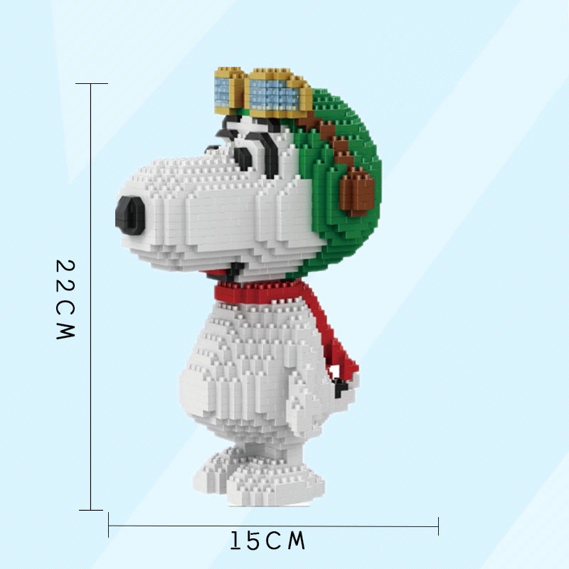 Bộ Đồ Chơi Lắp Ráp Lego Hình Chú Chó Snoopy Sáng Tạo