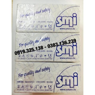 "Chỉ không tiêu đơn sợi Polymide 3/0 (Daclon nylon 3/0) - Kim tam giác 3/8, kim 24mm"