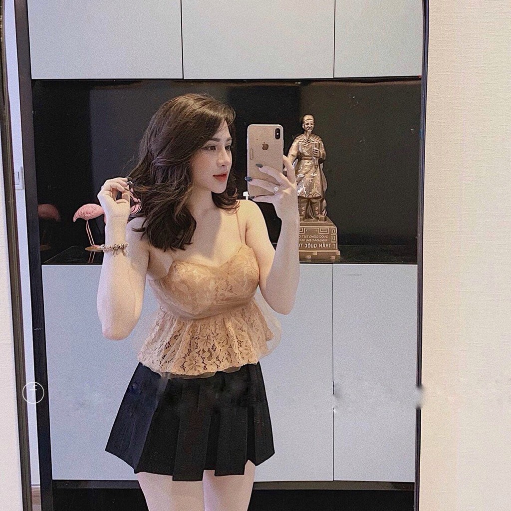 Chân váy xếp ly ngắn bản to Design Cao Cấp | BigBuy360 - bigbuy360.vn