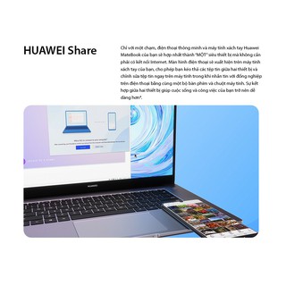 Laptop Huawei Matebook D15/Silver/15.6"HD Fullview/i310110U/8GB RAM/256SSD