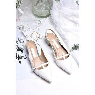 Giày sandal slingback Merly 1244