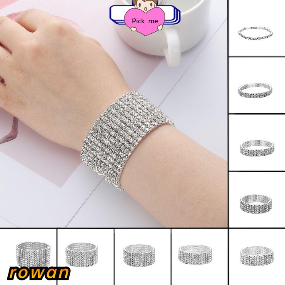 Vòng Tay Co Giãn Đính Hàng 1-10 Hàng Thời Trang Cho Cô Dâu