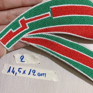 Sticker hình ủi logo chữ (ko keo)