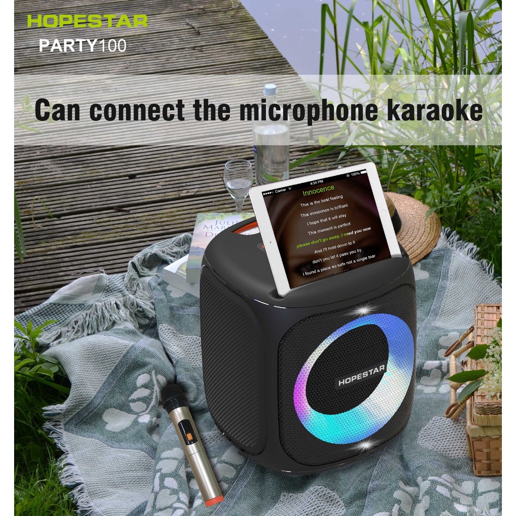 Loa bluetooth HOPESTAR-PARTY100  50W,Loa karaoke