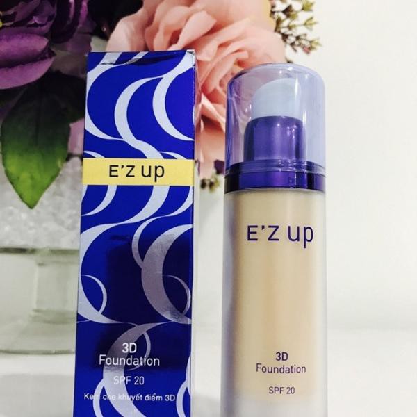 [CHE PHỦ MẠNH] Kem Lót Trang Điểm EZup 3D Make Up Base/ LÊN TÔNG TỰ NHIÊN/ KHÔNG TRÔI/ KHÔNG BÍ CHÂN LÔNG