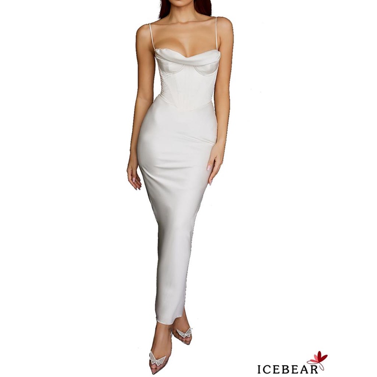 Đầm Dài Hai Dây Màu Sắc Thời Trang Sành Điệu Cho Nữ