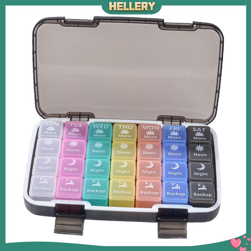 Hộp Đựng Thuốc Viên Bằng ABS Có Thể Tháo Rời Tiện Dụng Cho Người Già