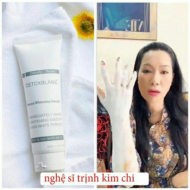 Sữa Tắm Thải Độc Trắng Da Detox Blanc Chính hãng