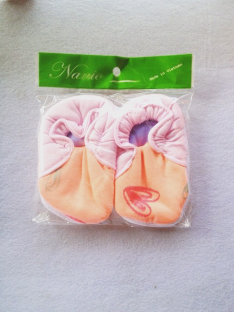 Giầy vải tập đi mềm mại cho bé sơ sinh