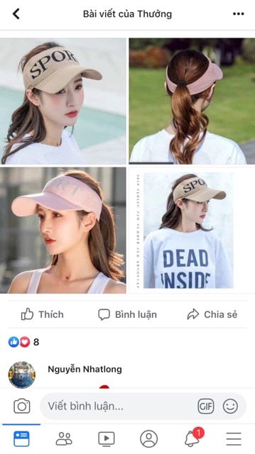 MŨ LƯỠI TRAI SPORT